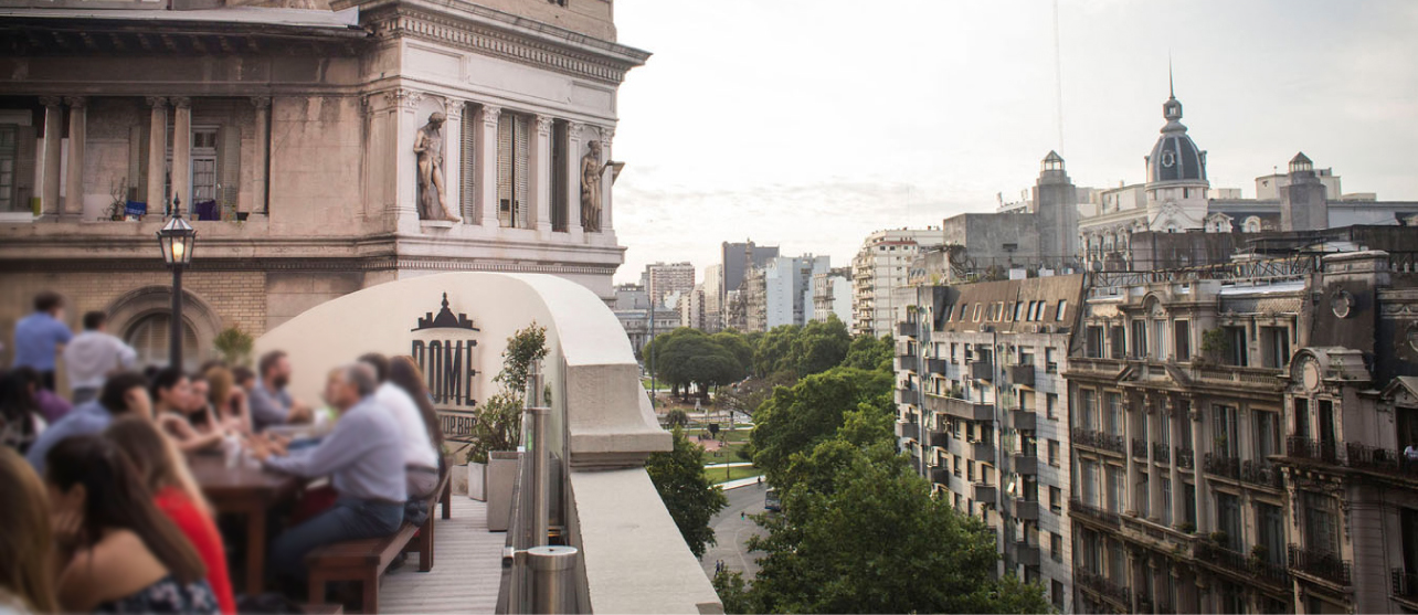 Dome Rooftop Bar. Hotel Tango de Mayo