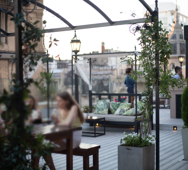 Dome Rooftop Bar. Hotel Tango de Mayo